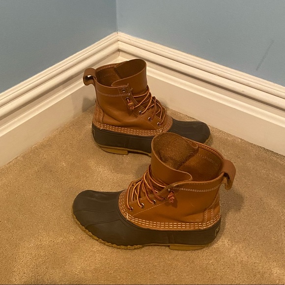 LL BEAN BEAN BOOTS SIZE 9 - Picture 3 of 6